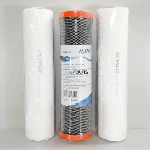 Проточный 3-х ступенчатый фильтр H2OO WFP3