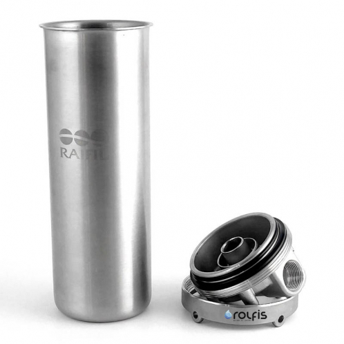 Корпус фильтра Raifil HMS-10B 3/4" (Нержавейка) Корпус фильтра Raifil HMS-10B 3/4" (Нержавейка)