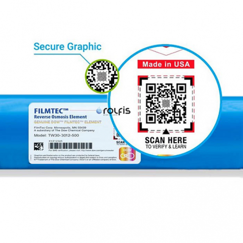 Мембранный элемент DuPont FILMTEC™ TW30-3012-500 (Original)