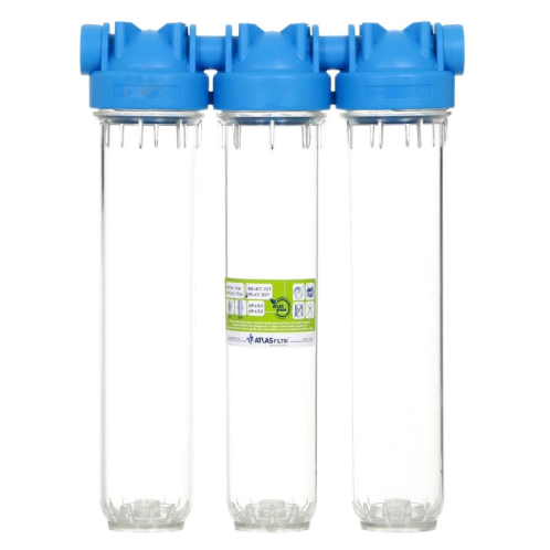 Магистральный фильтр Atlas Filtri DP TRIO TS 1" OT 20" KIT ZA1401701