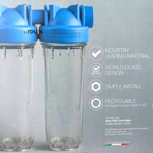 Магистральный фильтр Atlas Filtri DP TRIO TS 1" OT 20" KIT ZA1401701