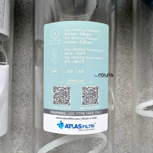 Магистральный фильтр Atlas Filtri DP TRIO TS 1" OT 20" KIT ZA1401701