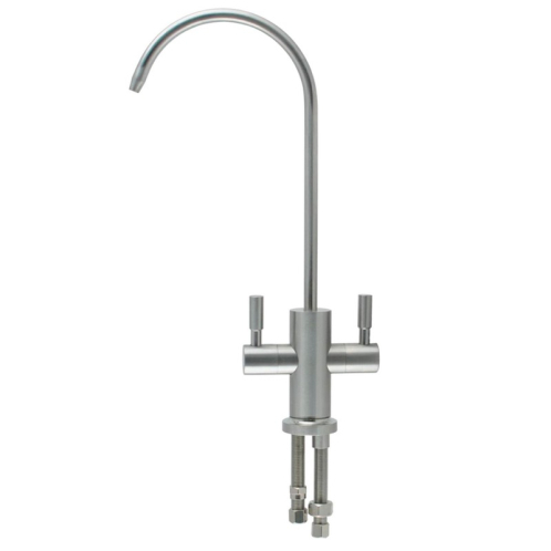 Кран из нержавеющей стали двойной Platinum Wasser