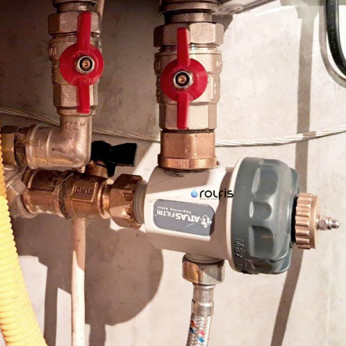 Фильтр магнитный Atlas Filtri FDM-1P  3/4" 90°C/600 μ/3 bar RE6170181