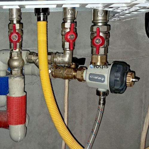 Фильтр магнитный Atlas Filtri FDM-1P  3/4" 90°C/600 μ/3 bar RE6170181