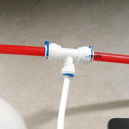 Тройник Kaplya KP-UT0406 (3/8" х 1/4" х 3/8") Тройник Kaplya KP-UT0406 (3/8" х 1/4" х 3/8")