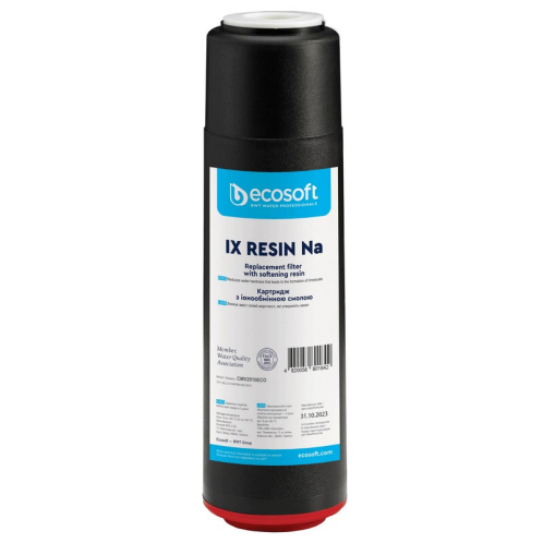 Картридж для умягчения воды Ecosoft IX RESIN Na 2,5"х10" (CMV2510ECO) Картридж для умягчения воды Ecosoft IX RESIN Na 2,5"х10" (CMV2510ECO)