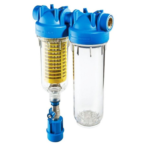 Фильтр с промывкой ATLAS Filtri Hydra Rainmaster DUO 1/2" KIT RA6096214 Фильтр с промывкой ATLAS Filtri Hydra Rainmaster DUO 1/2" KIT RA6096214