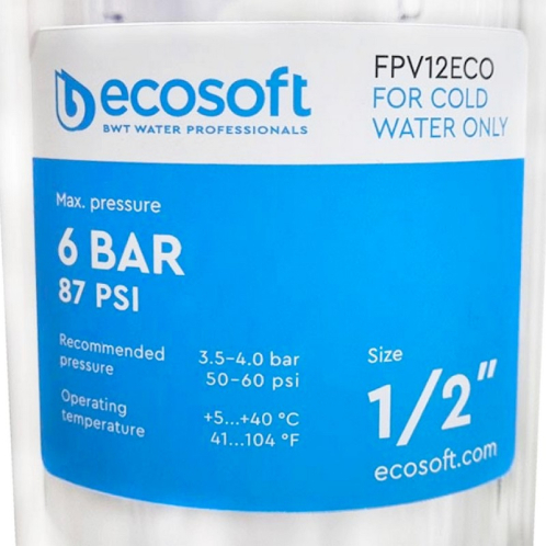 Колба Ecosoft Standard 1/2" (FPV12ECOSTD) Колба Ecosoft Standard 1/2" (FPV12ECOSTD)
