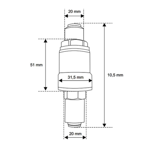 Редуктор давления Kaplya FPV-0104-60 Редуктор давления Kaplya FPV-0104-60