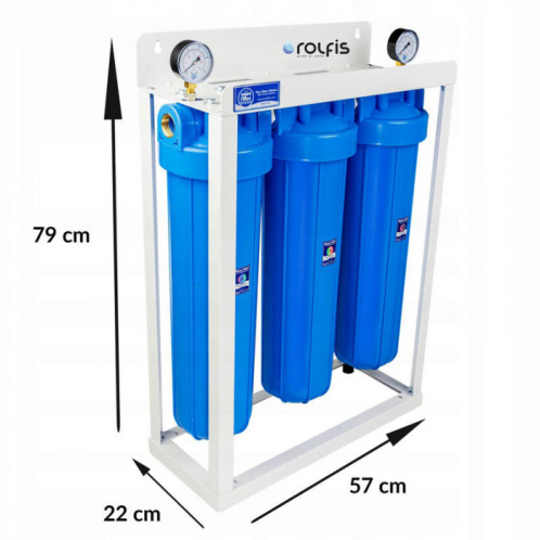 Тройная система комплексной очистки Aquafilter Big Blue 20