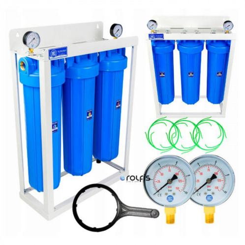 Тройная система комплексной очистки Aquafilter Big Blue 20