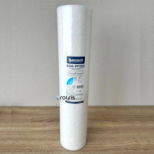 Градиентный механический картридж Ecosoft 4,5 x 20" (20-5 мкм) CPV4520205ECO Градиентный механический картридж Ecosoft 4,5 x 20" (20-5 мкм) CPV4520205ECO