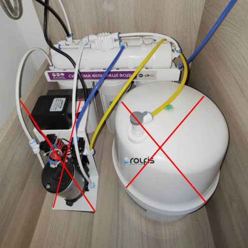 Комплект №1 (корпус мембрани з обв'язкою + мембрана)