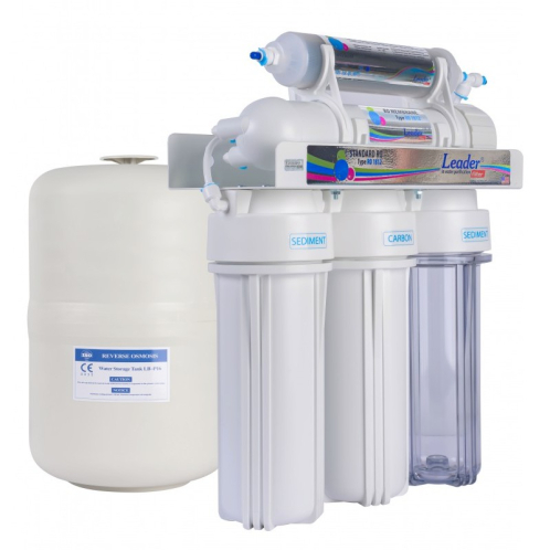 Фильтр обратного осмоса Leader Standart RO-5 BIO Фильтр обратного осмоса Leader Standart RO-5 BIO