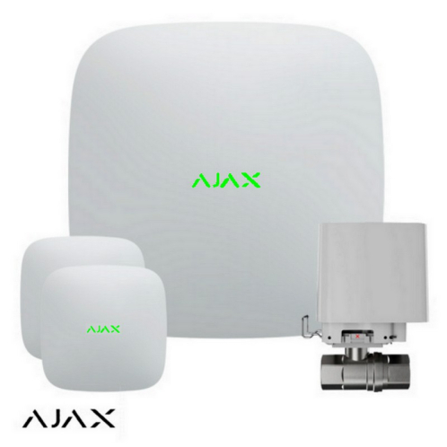 Система защиты от протечек AJAX (2 датчика, 1 кран 1")