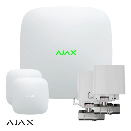 Система захисту від протікання AJAX (2 датчика, 2 крана 3/4") White