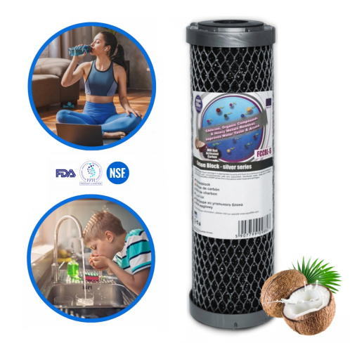 Картридж угольный Aquafilter FCCBL-S Картридж угольный Aquafilter FCCBL-S