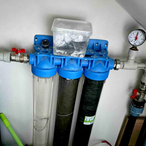 Магистральный фильтр Atlas Filtri DP TRIO TS 1" OT 20" KIT ZA1401701