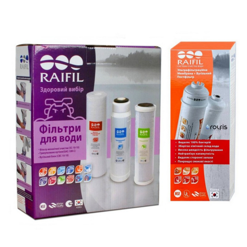 Комплект всех картриджей для Raifil NOVO 5