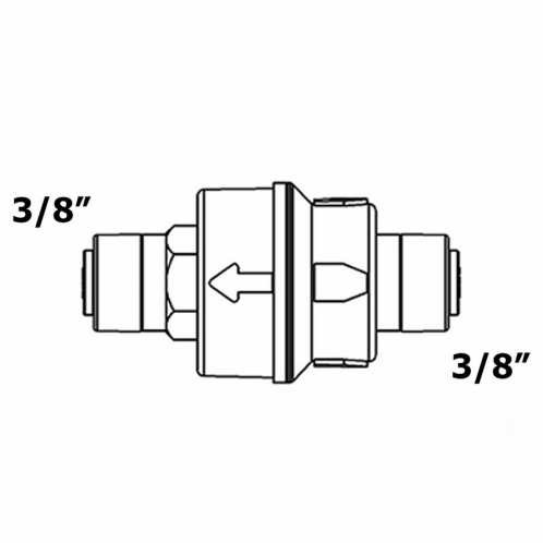 Редуктор давления нерегулируемый Raifil 1830-D