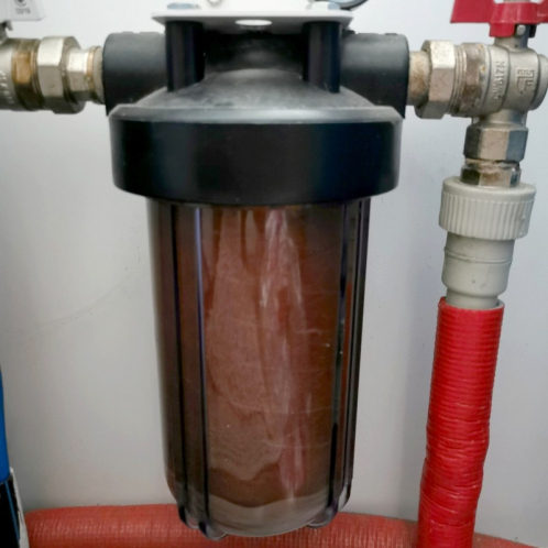 Фильтр прозрачный Tiger Filtration Big Blue 10 с картриджем