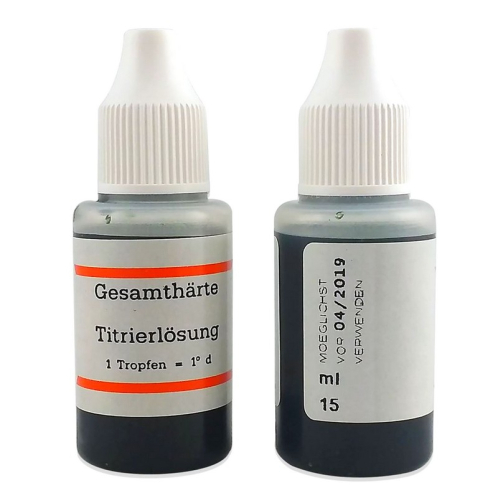 Тест-капли на общую жесткость воды