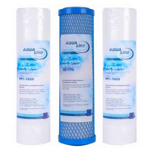 Комплект шести картриджей Aqualine (RO-6)