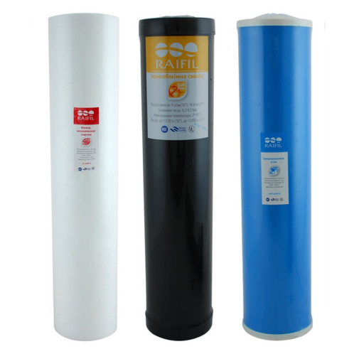 Набор из трех картриджей RAIFIL ВВ20 RESIN-UDF (УМЯГЧЕНИЕ)