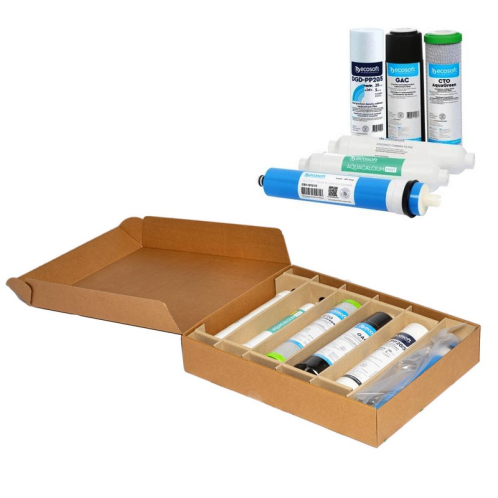 Комплект картриджей Ecosoft P’URE AquaCalcium Mint "12 мес" CHV6PUREMAC