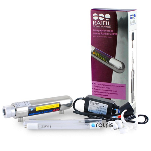Ультрафиолетовая лампа Raifil UV-0,5GPM 6W 