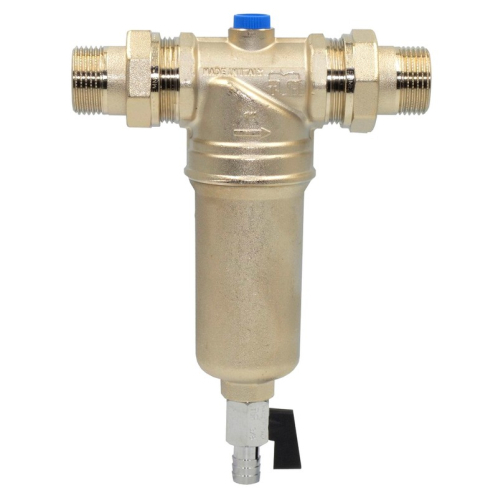 Cамопромывной фильтр горячей воды Tiemme 1 1/4" 3130SM (3130041) Cамопромывной фильтр горячей воды Tiemme 1 1/4" 3130SM (3130041)