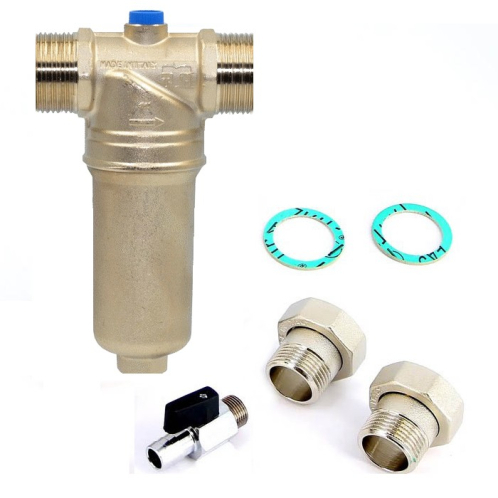 Cамопромывной фильтр горячей воды Tiemme 1 1/4" 3130SM (3130041) Cамопромывной фильтр горячей воды Tiemme 1 1/4" 3130SM (3130041)