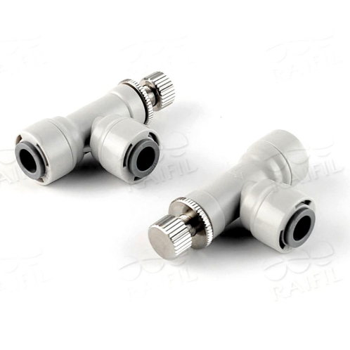 Ограничитель дренажа ITiger 1819-A (трубка 1/4" -трубка 1/4"-регулятор)