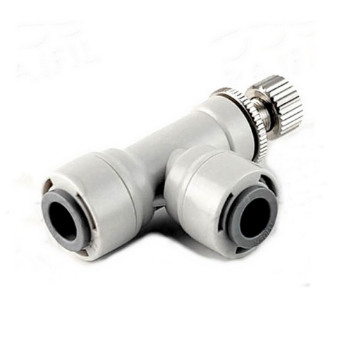 Ограничитель дренажа ITiger 1819-A (трубка 1/4" -трубка 1/4"-регулятор)