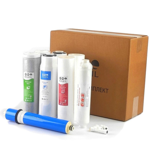 Комплект всех картриджей Raifil Grando 5 c мембраной 100г