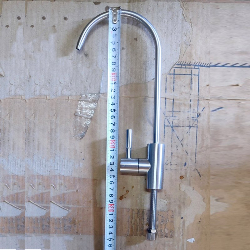 Кран нержавеющая сталь Kaplya SFCH17-SS 