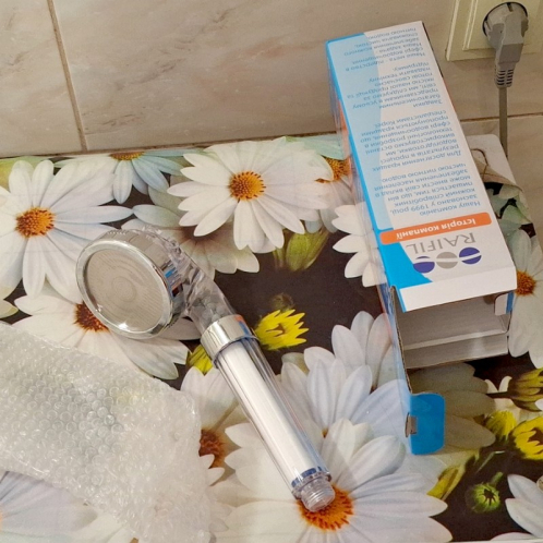 Фильтр для душа Raifil PS-102 (+2 картриджа в подарок)