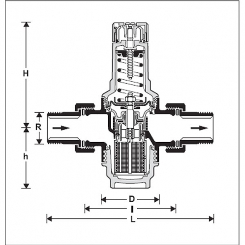 Редуктор давления Honeywell D06F-3/4A