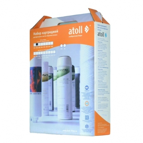 Комплект картриджей Atoll №202 (Pentek) Комплект картриджей Atoll №202 (Pentek)