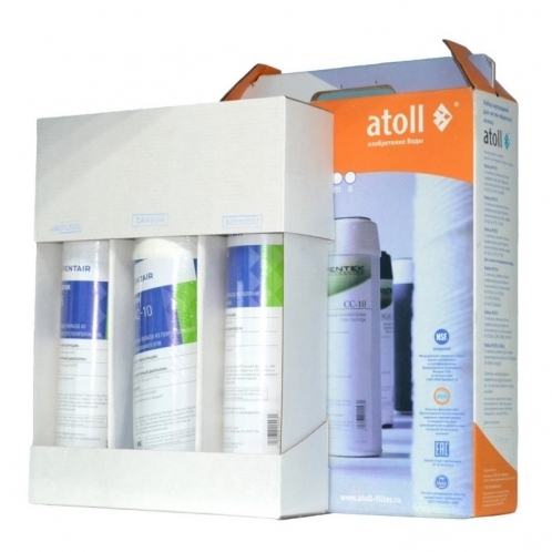 Комплект картриджей Atoll №202 (Pentek) Комплект картриджей Atoll №202 (Pentek)