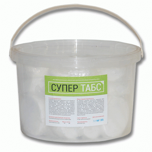 Хлорные таблетки Супер Табс 5 кг