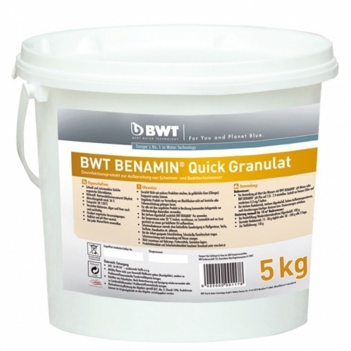 Быстрорастворимые гранулы BWT BENAMIN Quick 5 кг