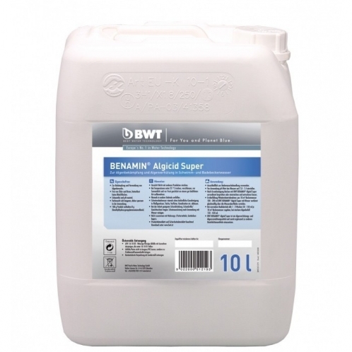 Жидкий концентрированный альгицид BWT BENAMIN Algicid super 25 л Жидкий концентрированный альгицид BWT BENAMIN Algicid super 25 л