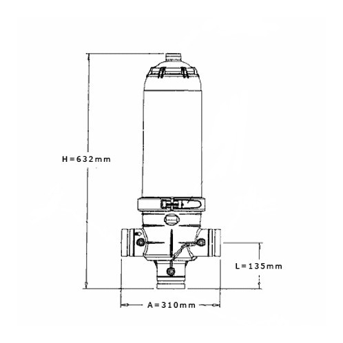 Дисковый фильтр Jimten X-201 2"