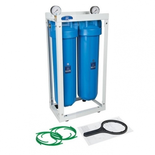 Двухступенчатая система фильтрации Big Blue 20" Aquafilter HHBB20A Двухступенчатая система фильтрации Big Blue 20" Aquafilter HHBB20A