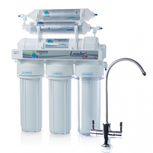 Фільтр зворотного осмосу Leader Standart RO-6 Silver Series