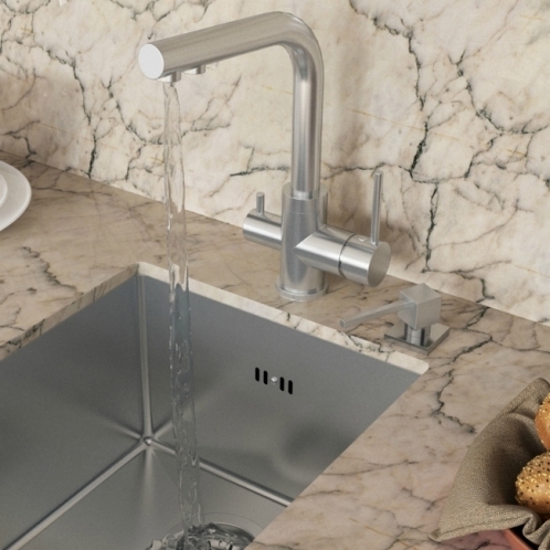 Смеситель Aquasanita Akvaduo 2663 002 (Никель)