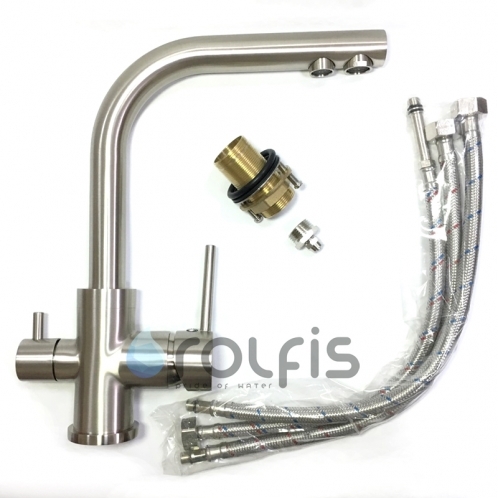 Смеситель Aquasanita Akvaduo 2663 002 (Никель)