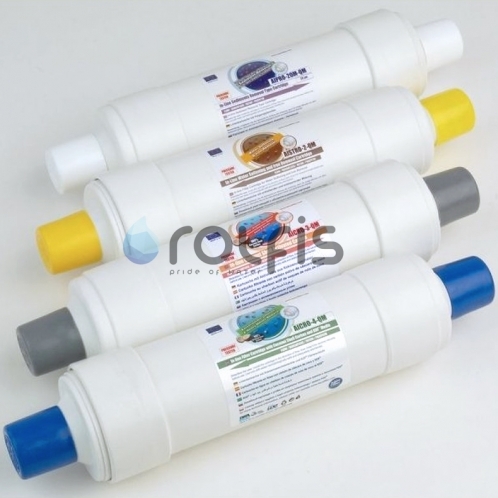 Комплект четырёх картриджей Aquafilter EXCITO-B-CLR-CRT